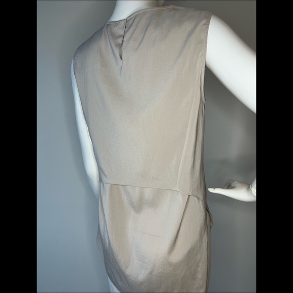 BRUNELLO CUCINELLI Layered Crewneck Sleeveless Blouse - Picture 4 of 9